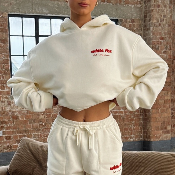 White Fox Boutique Era 8 Hoodie (Cherry Cream) - Picture 2 of 14